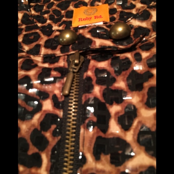 Ruby Rd Jacket Animal 🦒 printZipper Closure - Picture 7 of 12